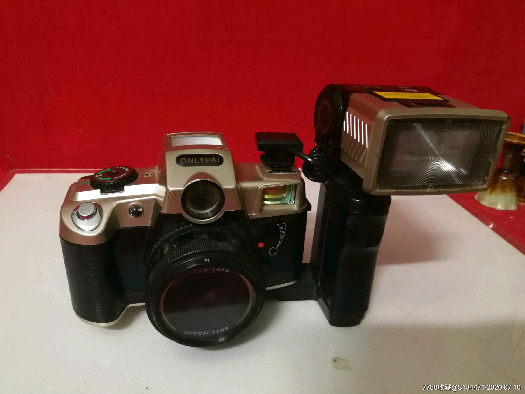 古董老相机老式胶卷胶片大相机收藏摆件道具