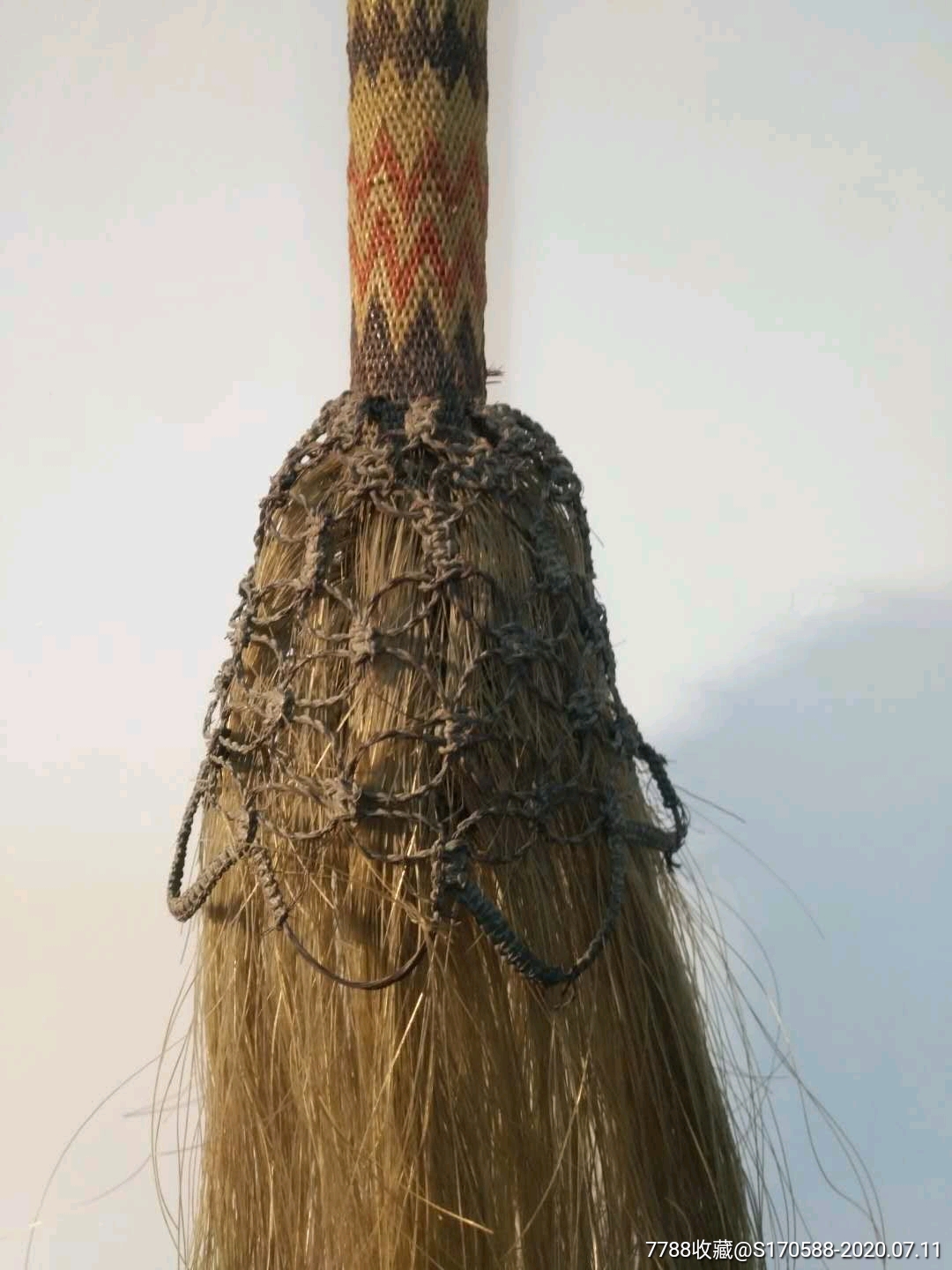 清代··甩子·做工细致全手工制成·尺寸总长106