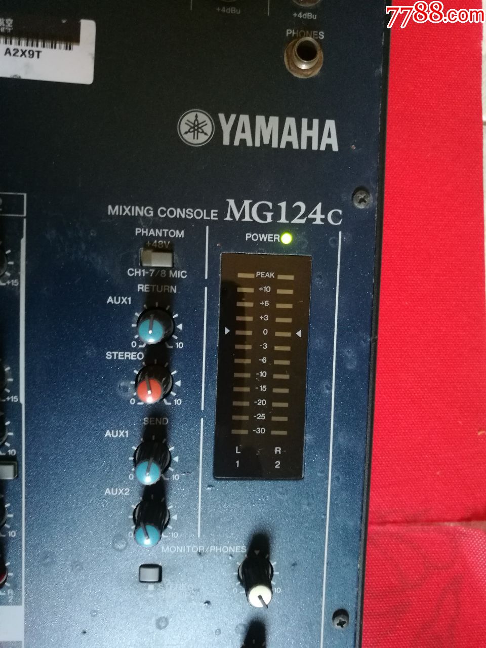 雅马哈mg124c调音台