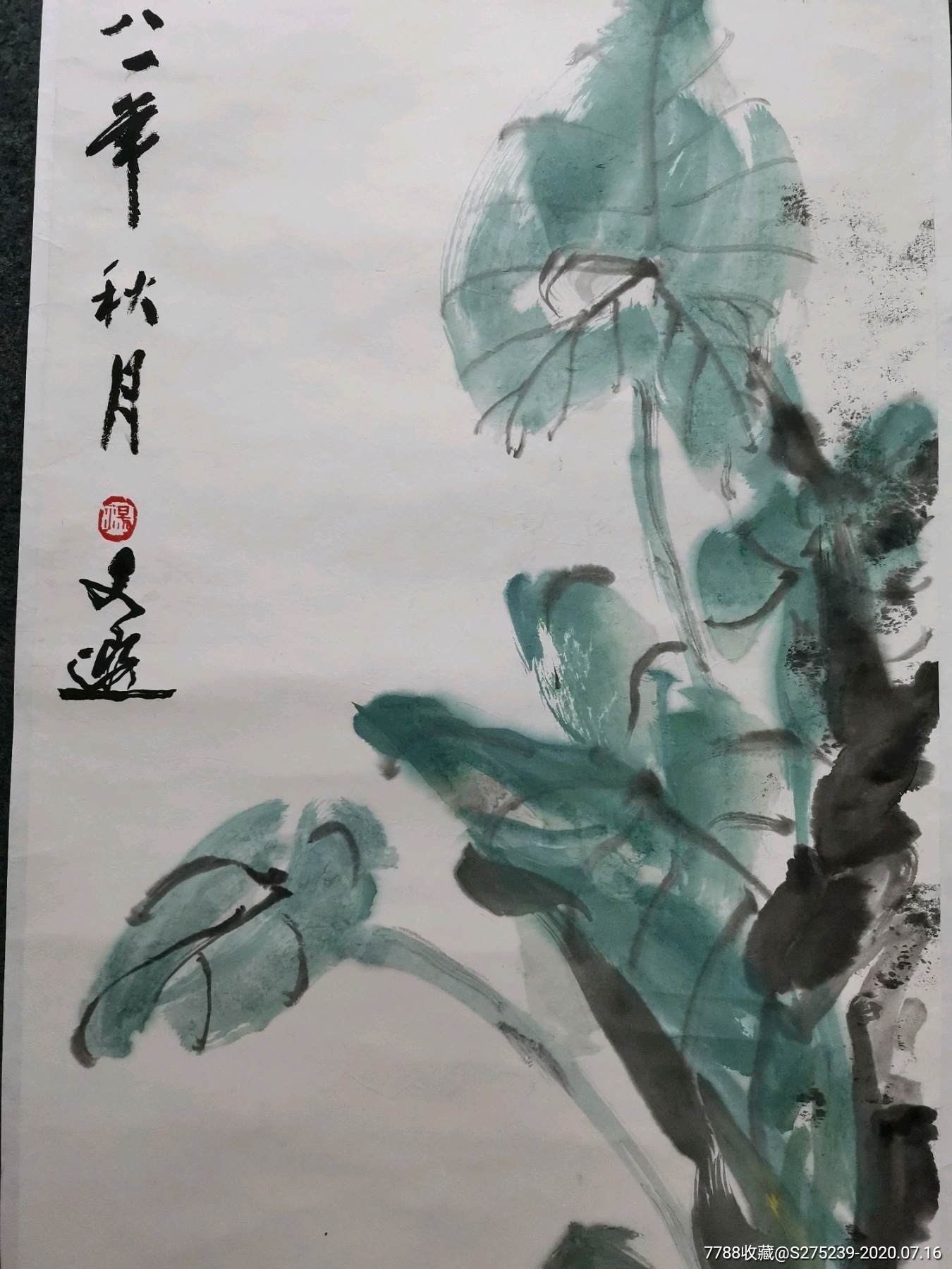 著名大写意花鸟画大师汤文选花鸟作品_花鸟国画原作_第2张_7788字画网