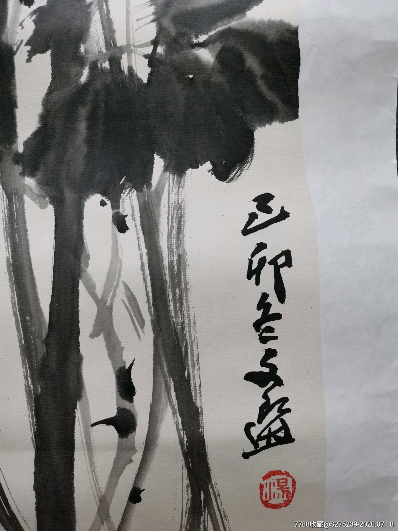 写意花鸟画大师著名画家汤文选花鸟画作品