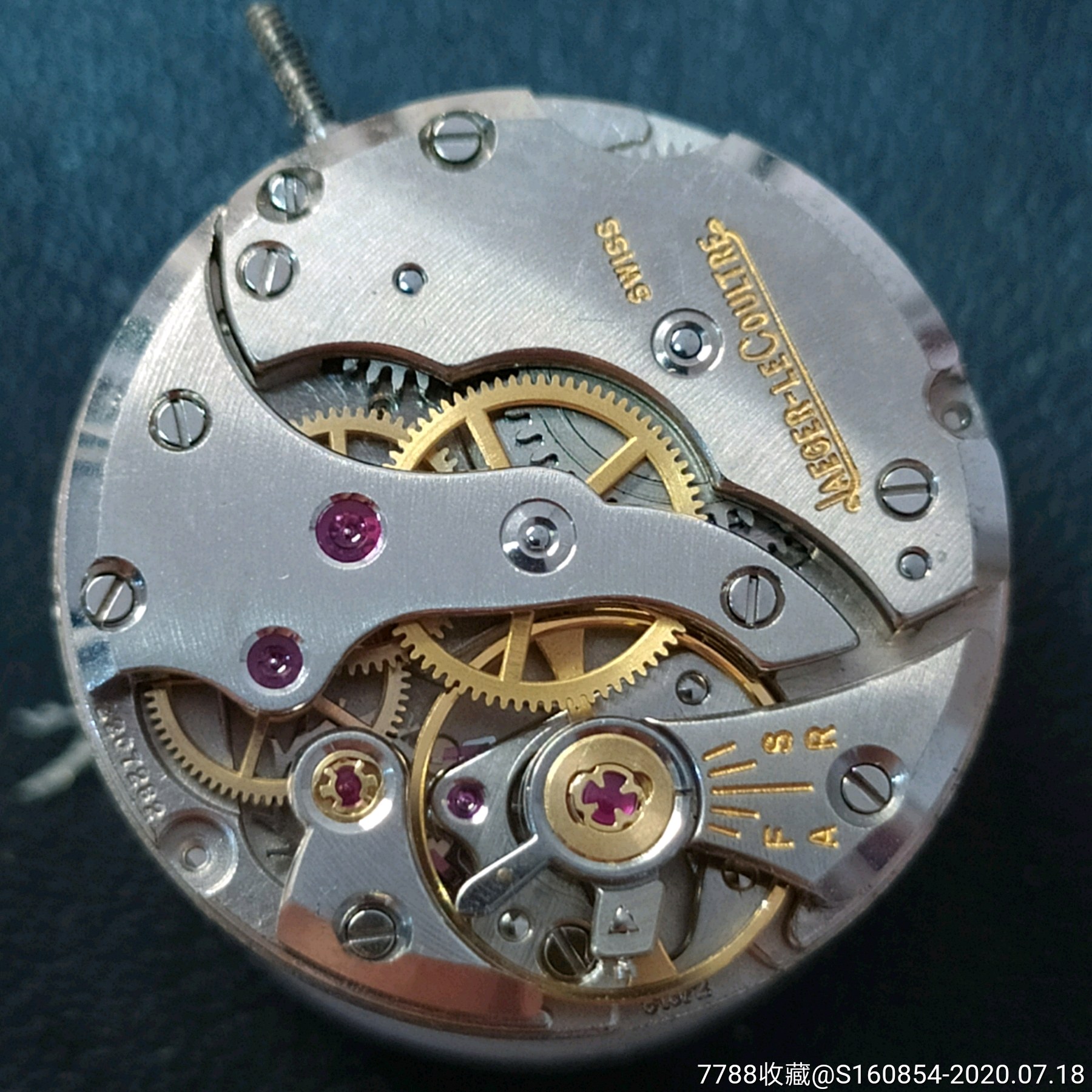 二手瑞士积家手表拆机k818机芯