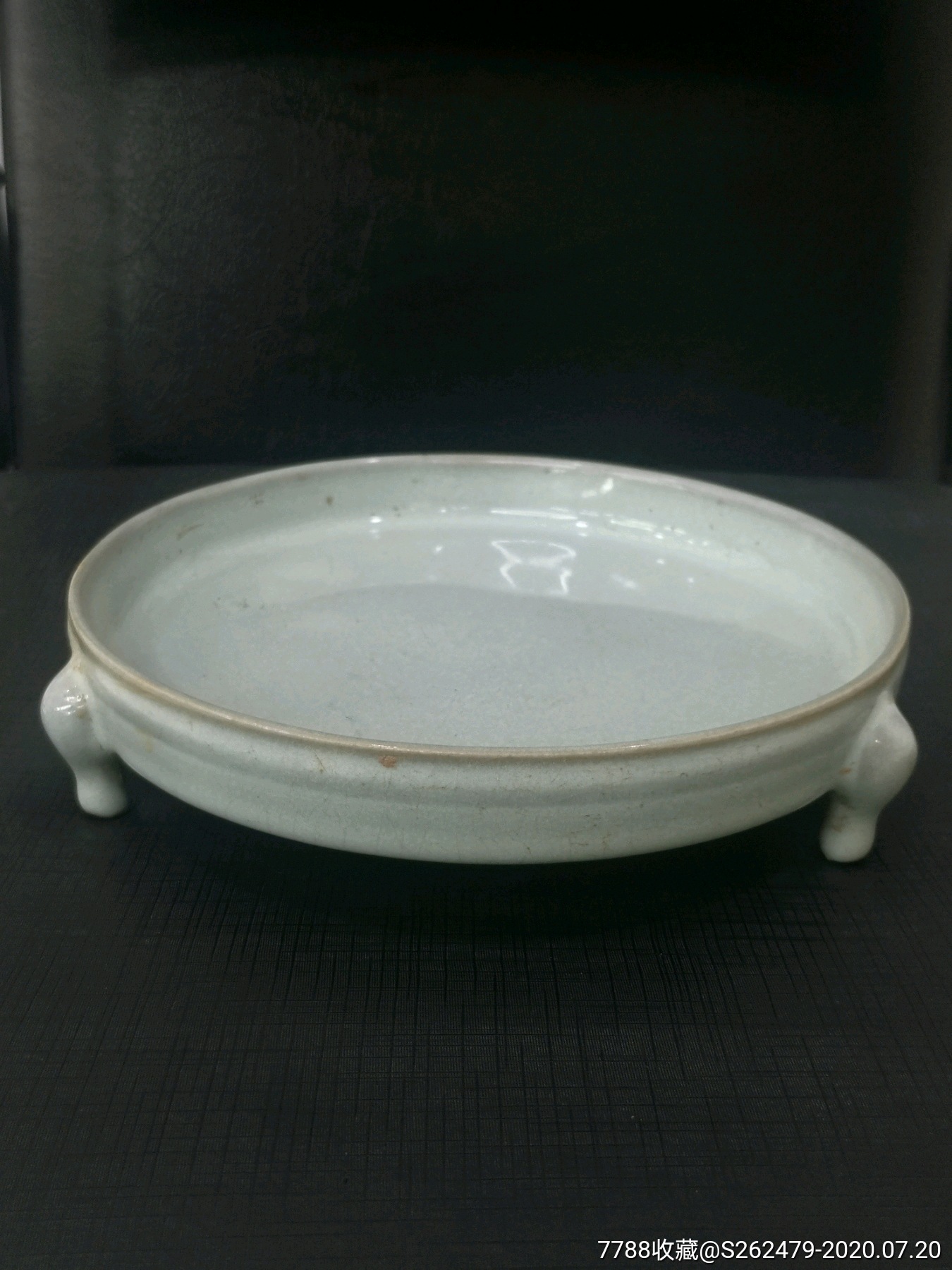 汝窑天青釉笔洗