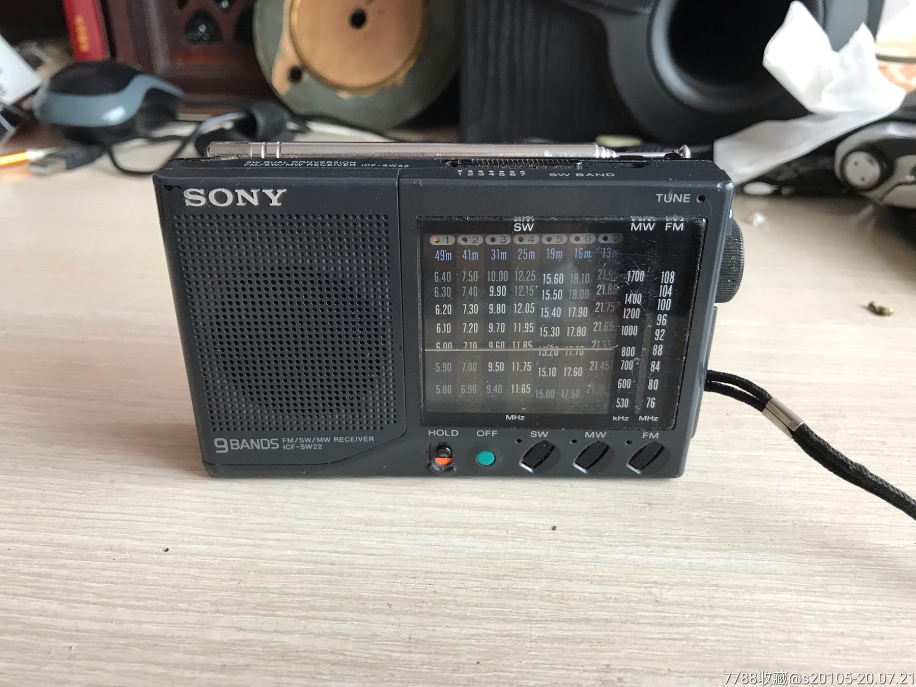 日本索尼sw22收音机