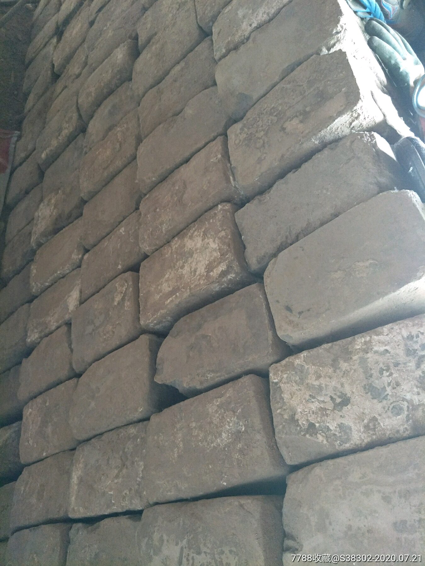 明清时期贡砖临清砖城砖五百块临清运河古玩店万枚瓷片标本馆