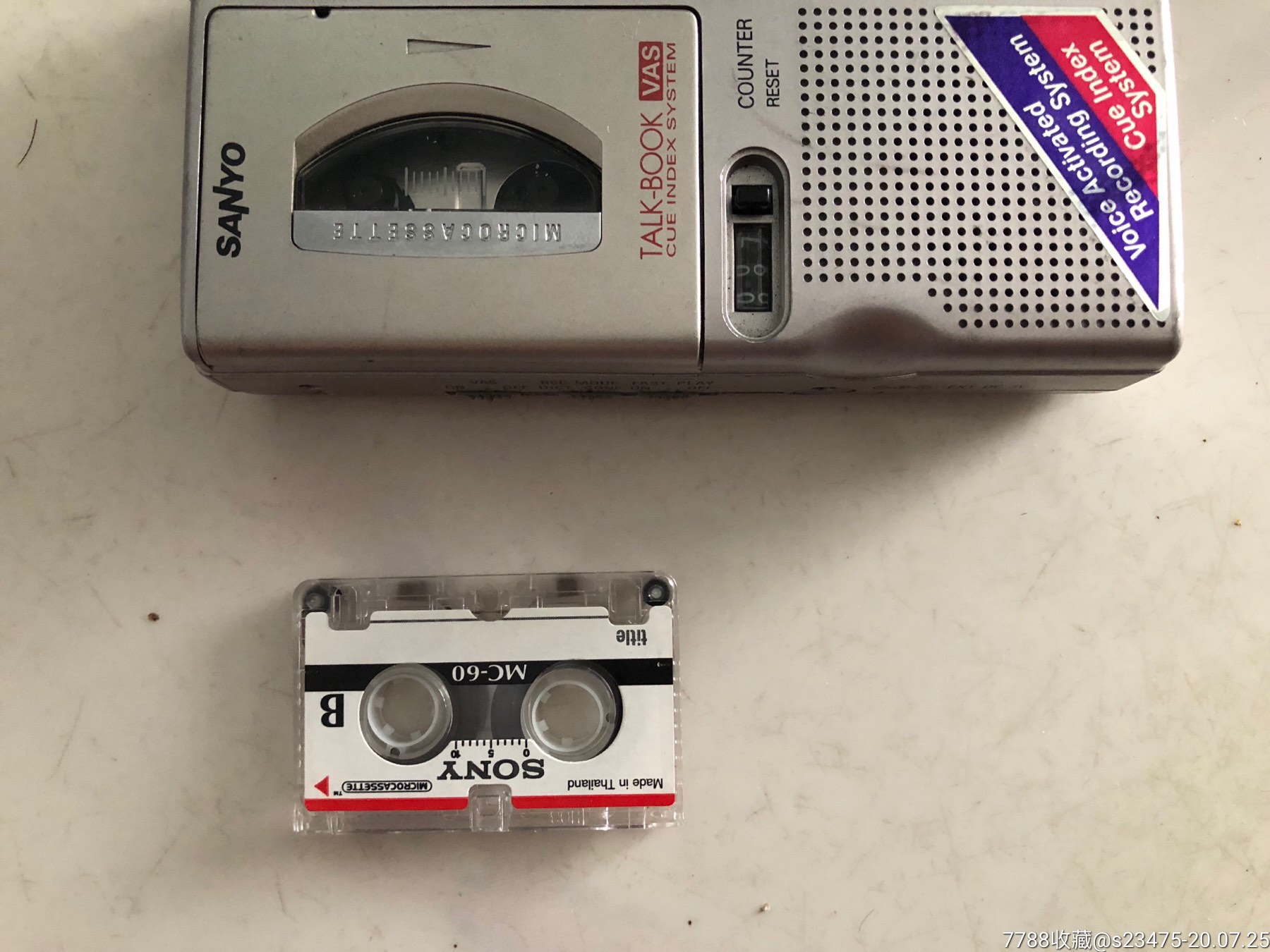 sanyo三洋微型录音机