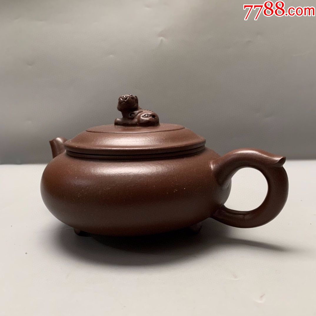 顾景舟制卧虎藏龙壶_紫砂壶_臻品古董斋【7788收藏
