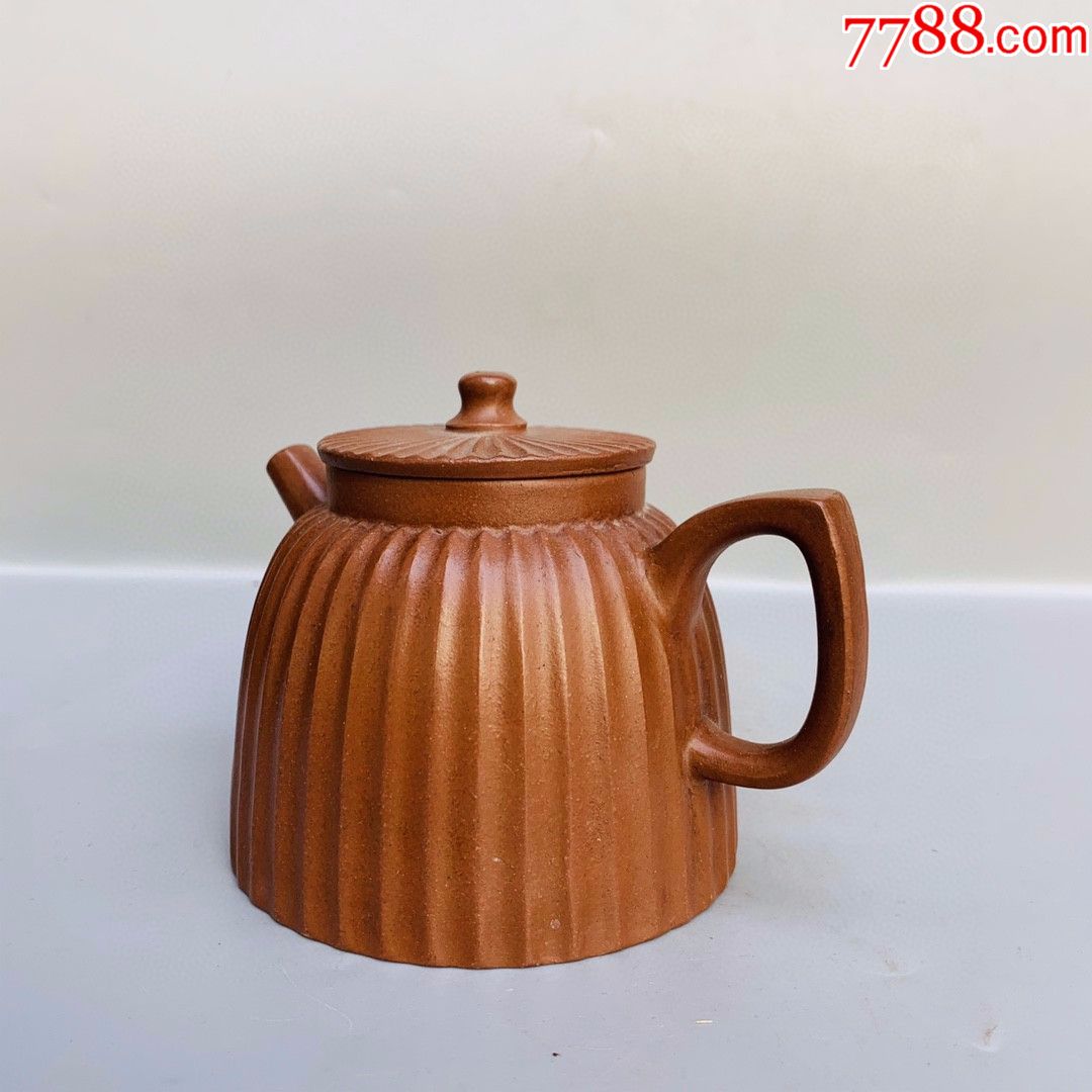 建祥制锦囊壶_紫砂壶_臻品古董斋【7788紫砂壶】