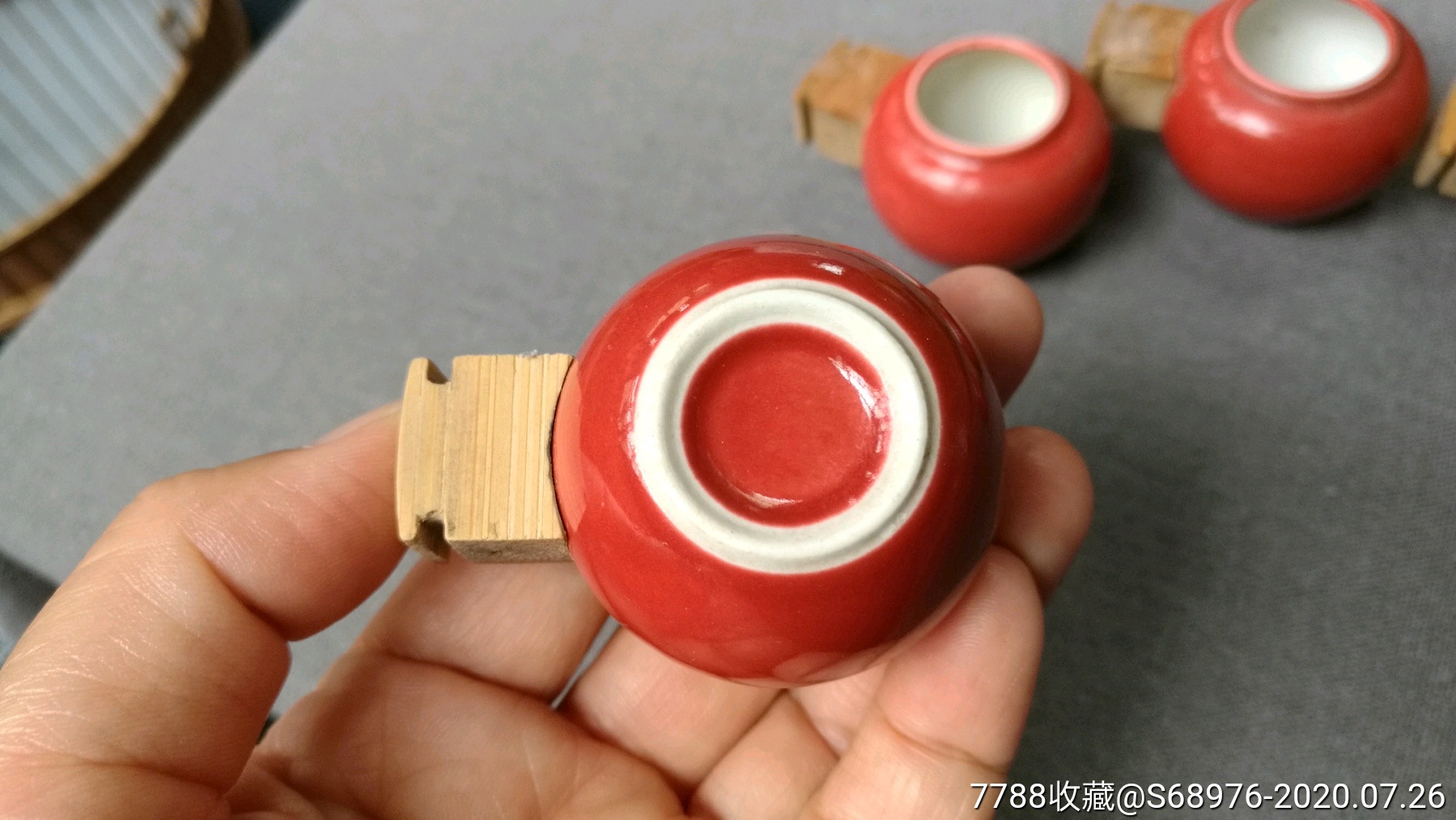 全品鸟食罐4只,肚直径3.9cm,高3cm,颜色漂亮,可用可藏_价格328.