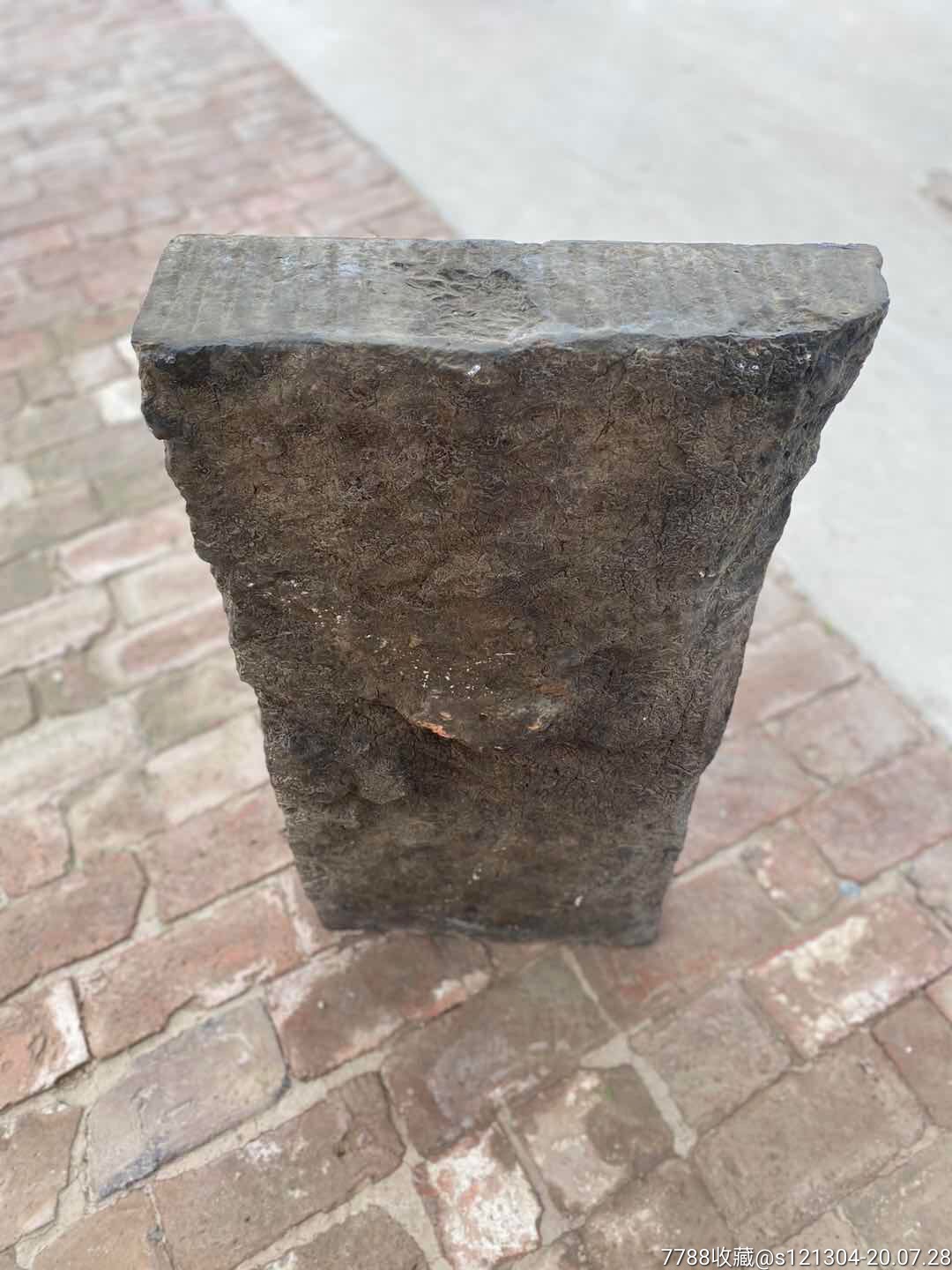 老青石泰山石敢当石板老石器老石雕