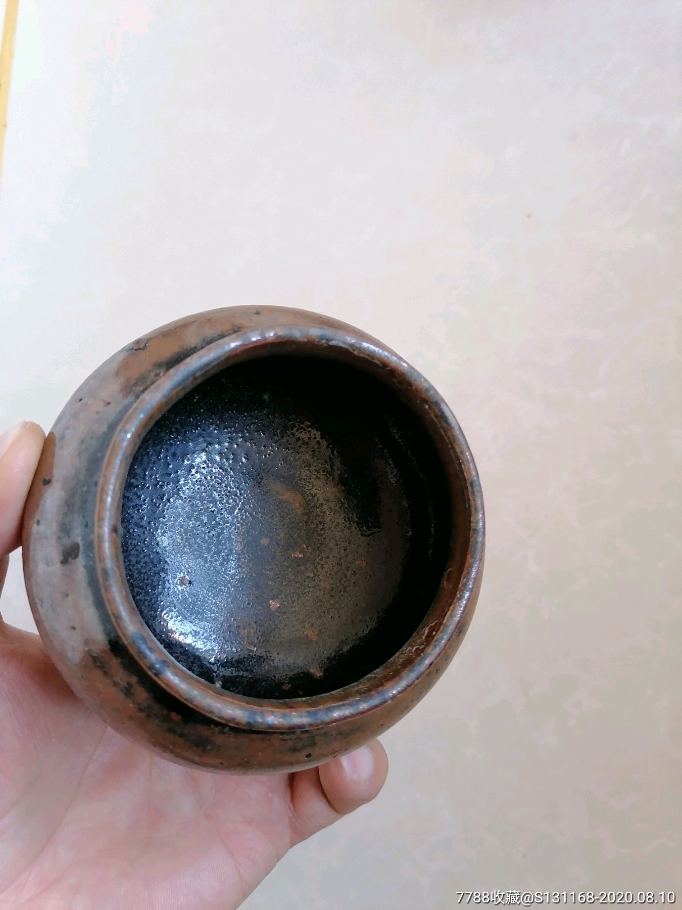 黑釉笔洗黑瓷天目瓷藏宝达人