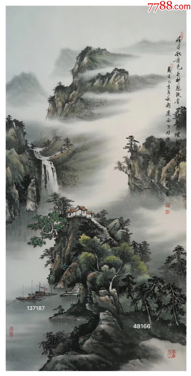 刘剑刚山水画_油画原画_作品欣赏_收藏价值_7788油画