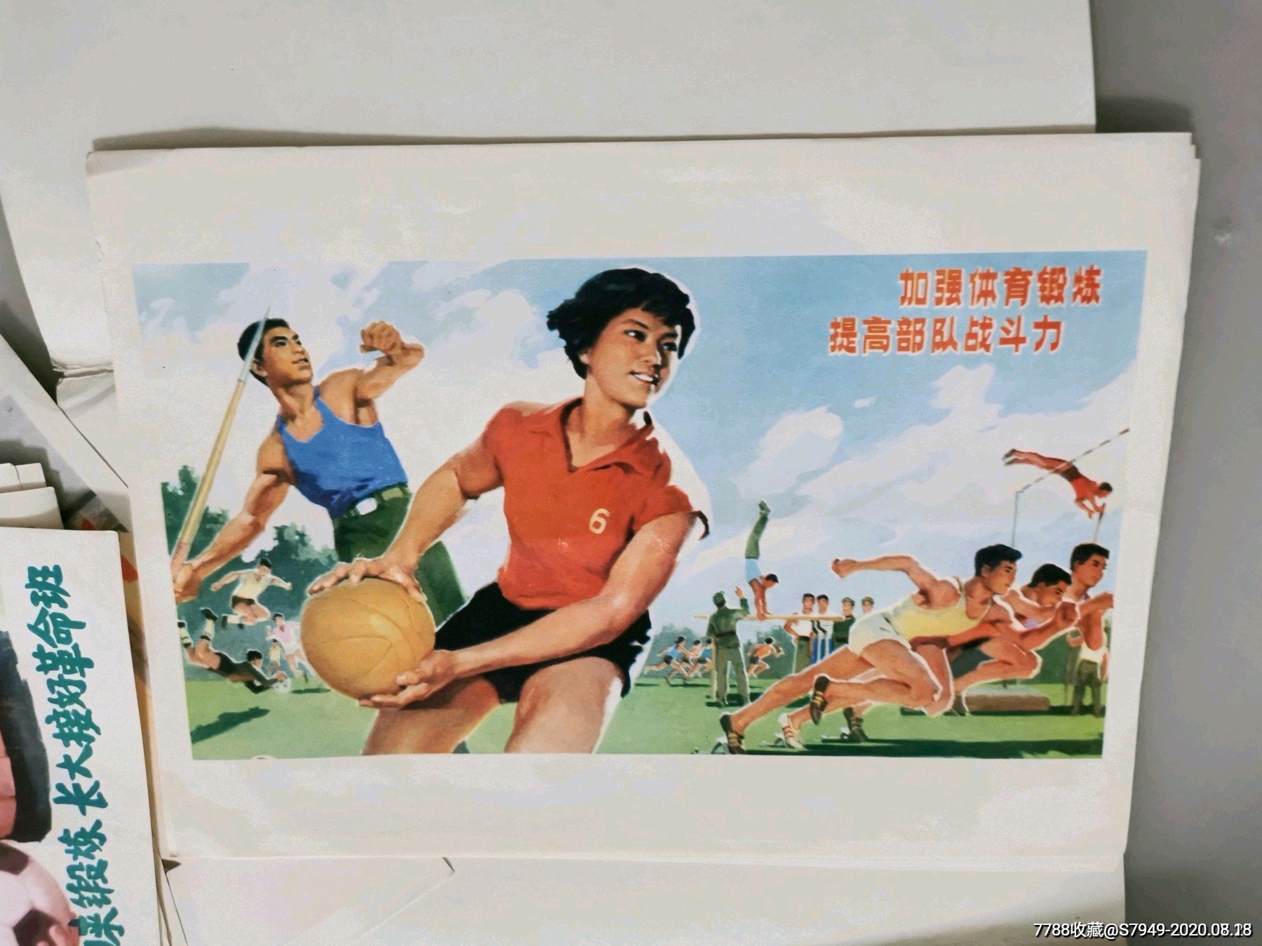 体育宣传画选(16开活页,16张全)