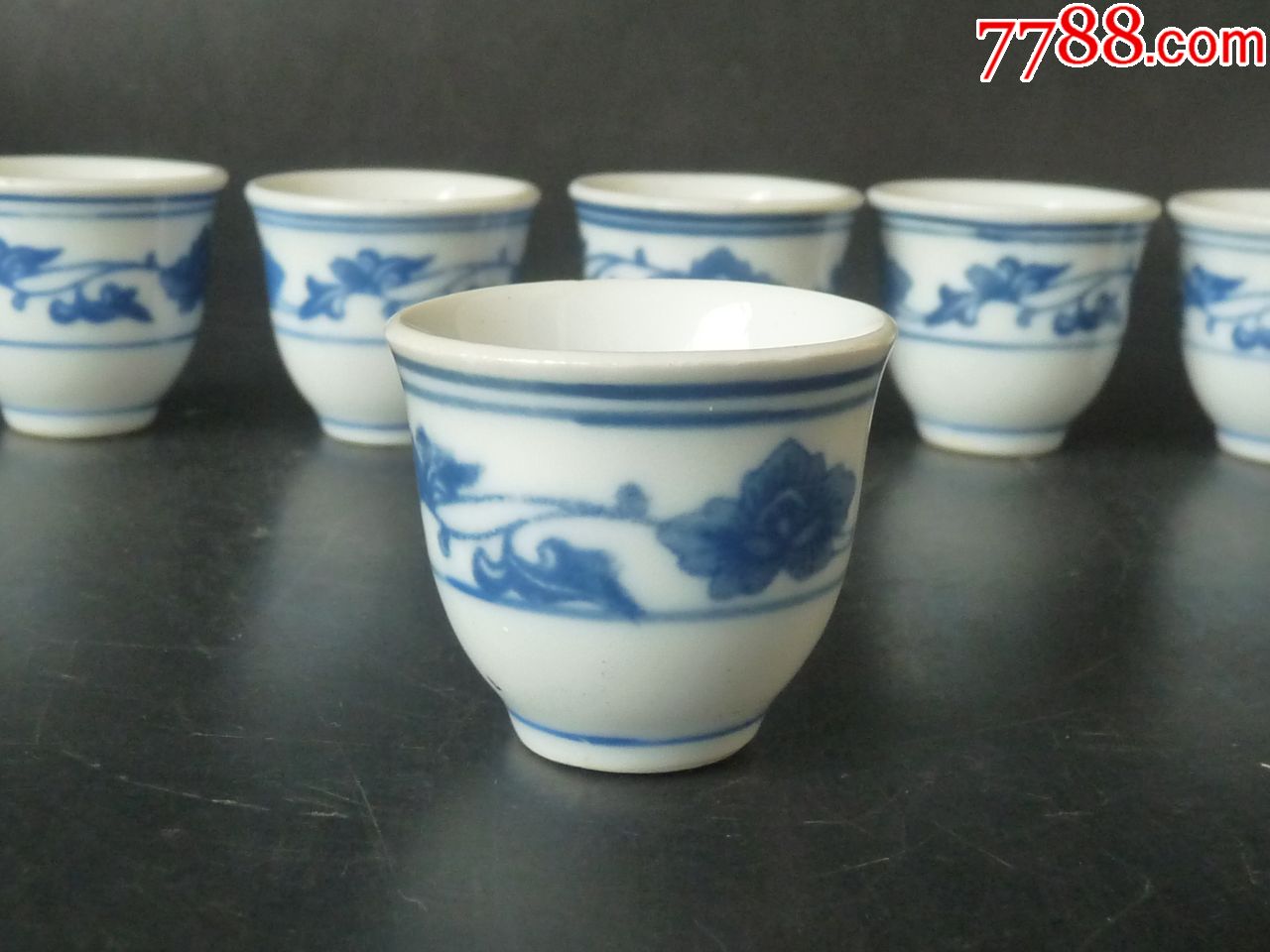 景德镇青花小酒杯-价格:80元-se75317513-青花瓷-零售-7788收藏__收藏