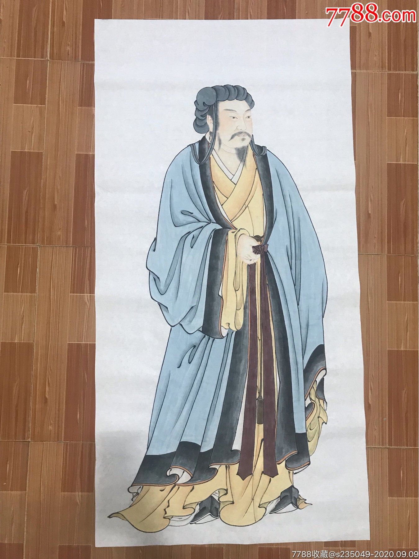 国画人物画(诸葛孔明)