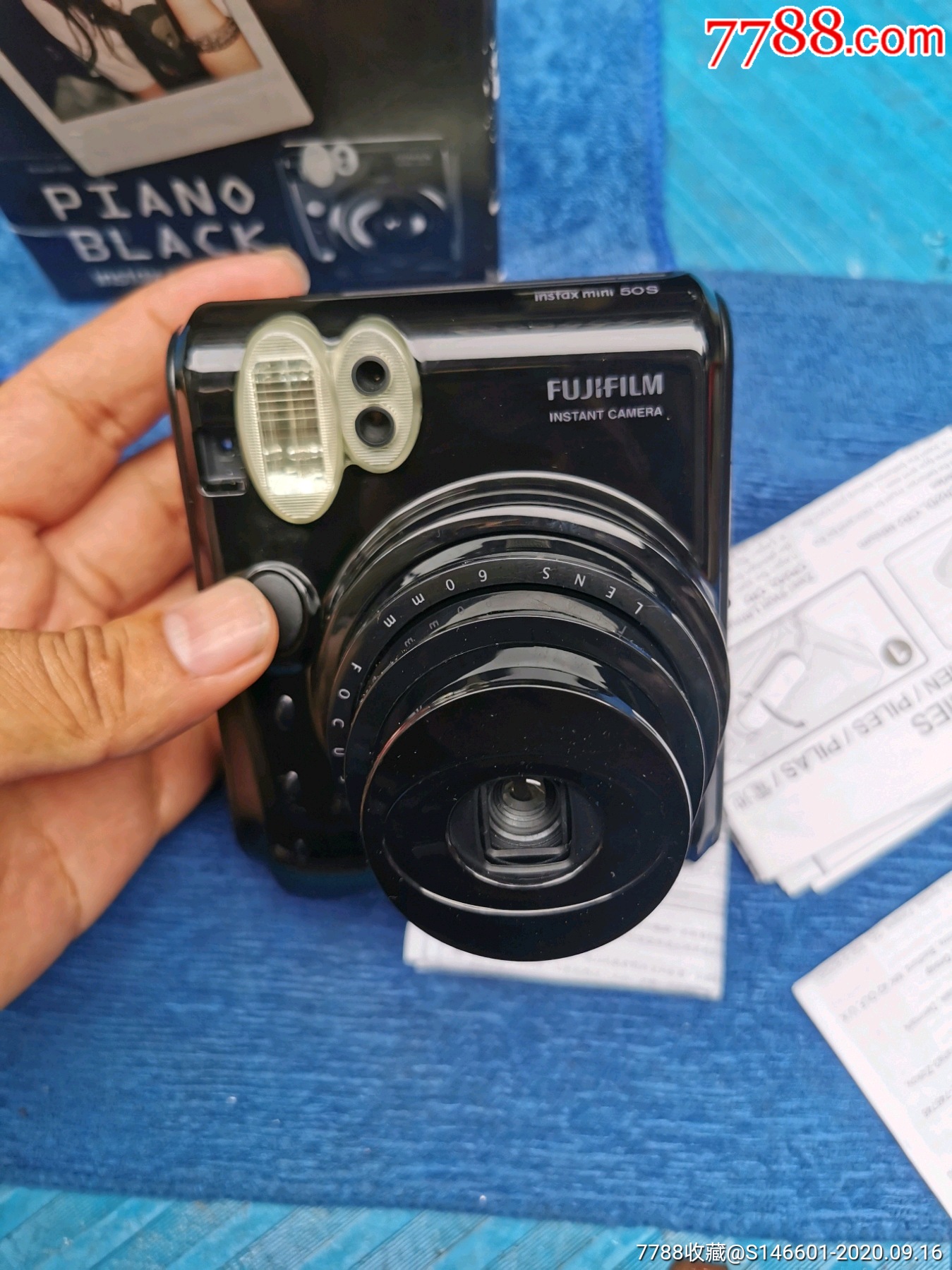 九五成新fujifilm富士instaxmini50s还有8张相片纸子