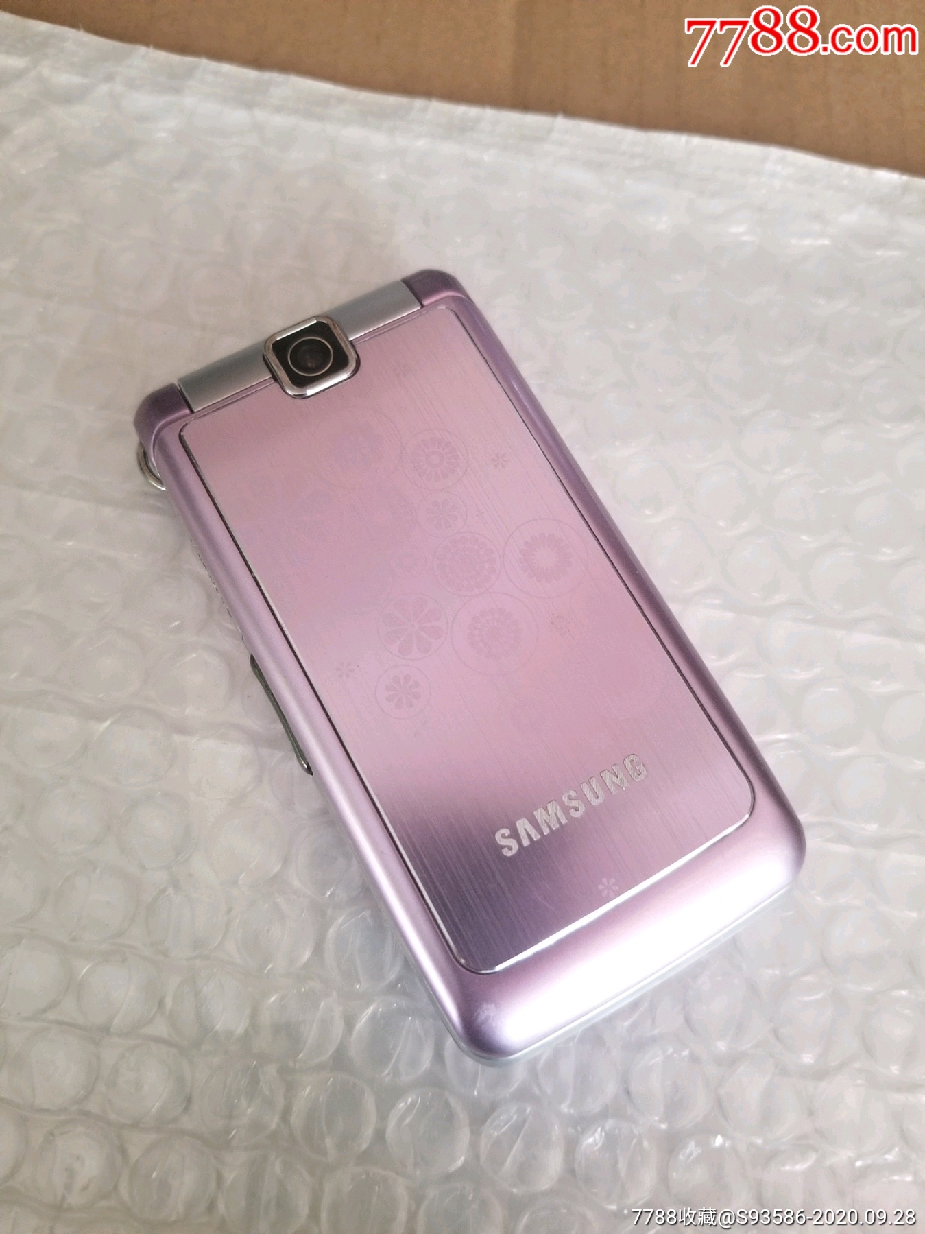 三星s3600i手机经典款翻盖备用机(正常使用原装二手带
