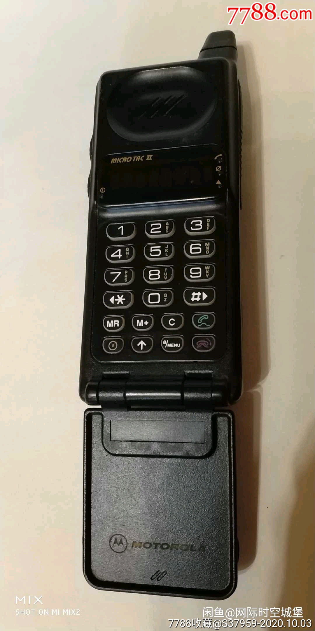 摩托罗拉--手机--型号:9900x,其他手机,滑盖手机,九十年代(20世纪)