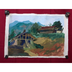 谢阳兴,水粉画,79