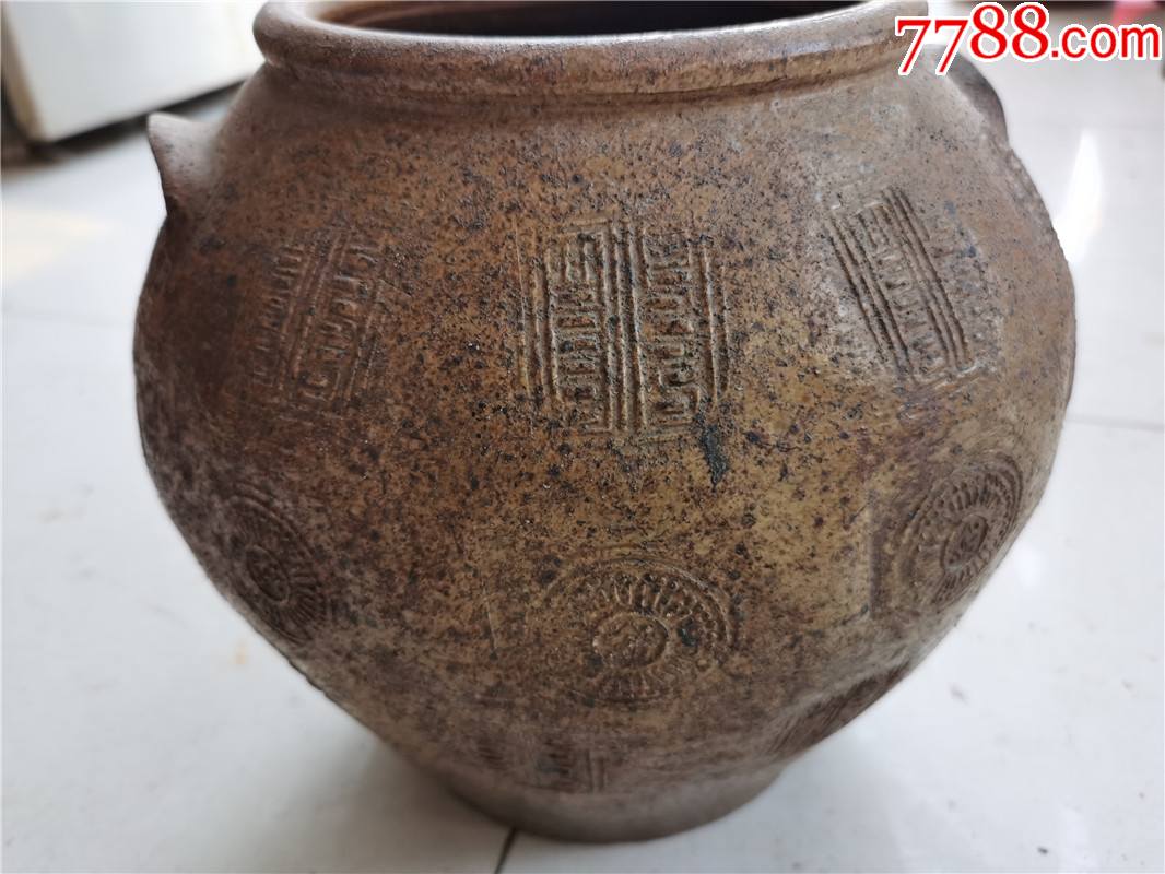 六七十年代老坛手工酒缸酒坛坛子米缸民俗收藏金钱土陶罐