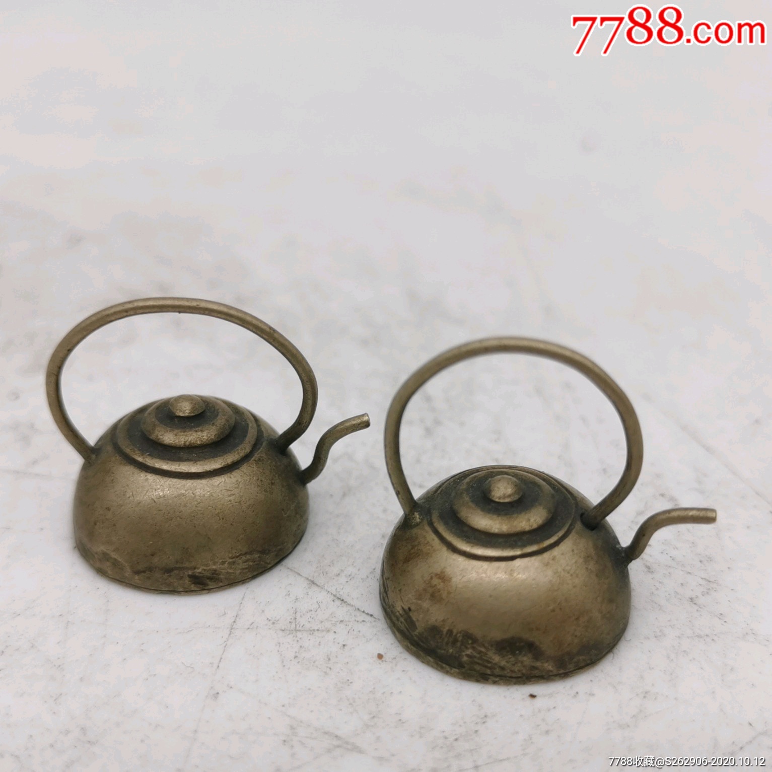精致的老铜壶迷你铜茶壶微型铜壶小铜茶壶古玩民俗杂项老物件收藏