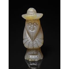 辽金时期玛瑙辟邪翁仲