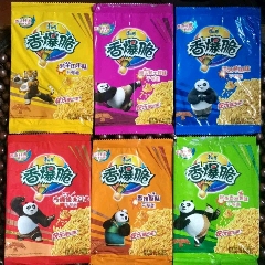 康师傅干脆面香爆脆功夫熊猫六种一组._逛逛的小店