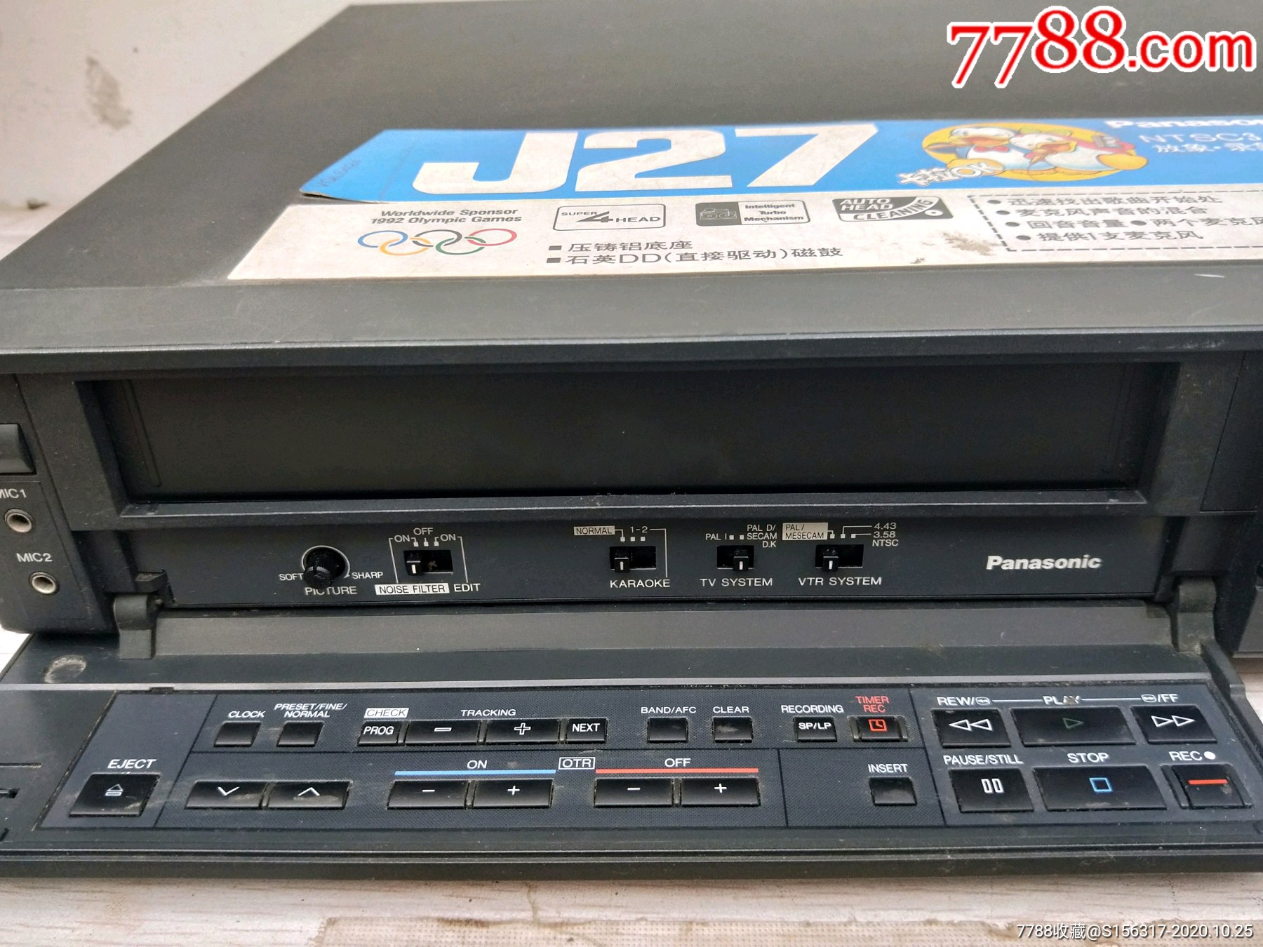 松下j27录像机