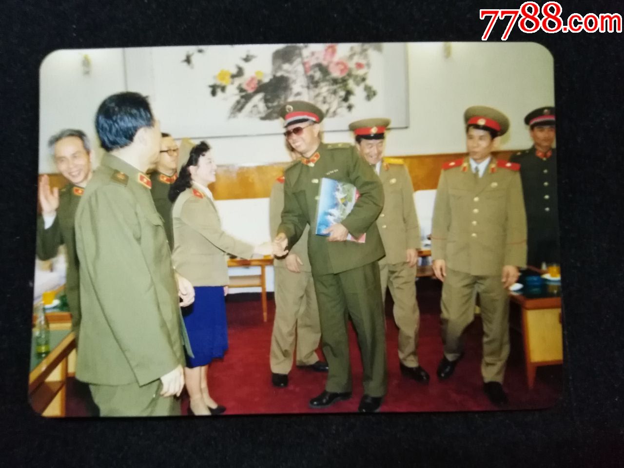 朝鲜人民军协奏团来沈阳军区前进歌舞团交流联欢演出1985年
