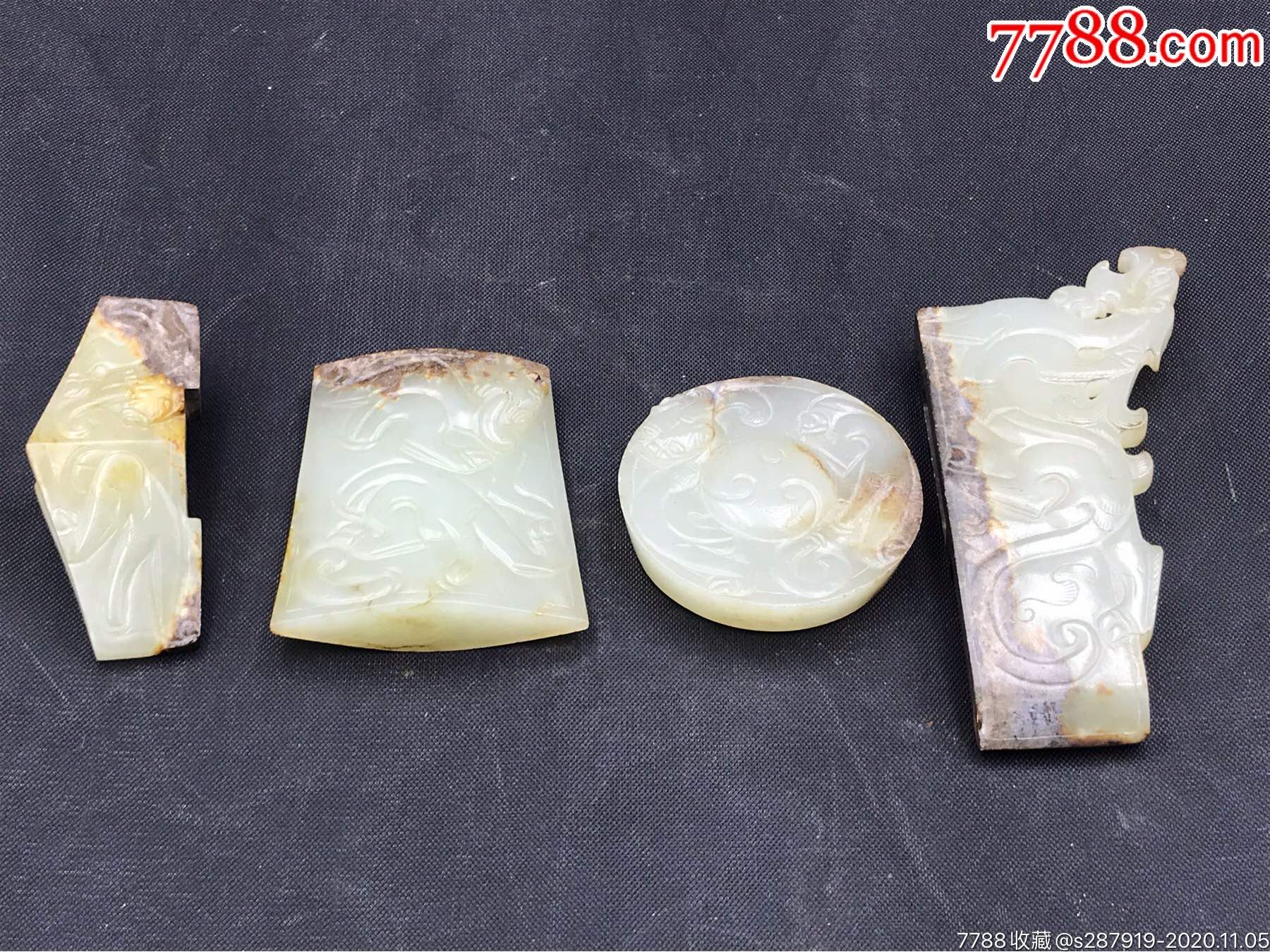 一组玉剑饰【高古玉道】_第6张_7788工艺品