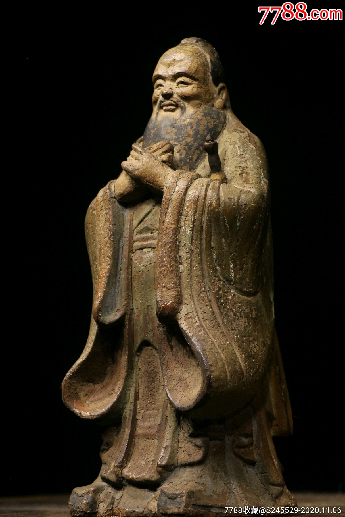 至圣先师孔子像