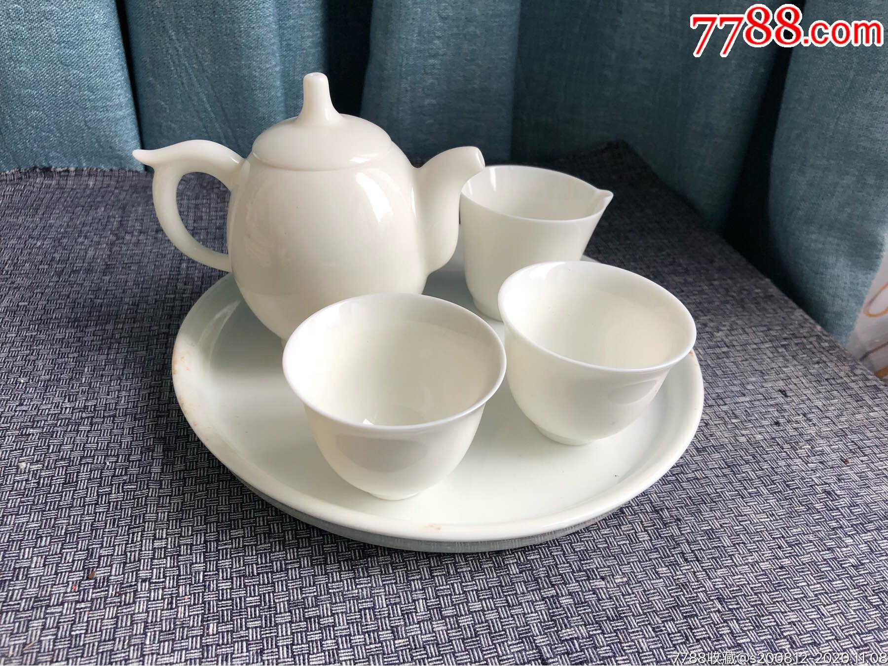 70年代老德化茶具一套