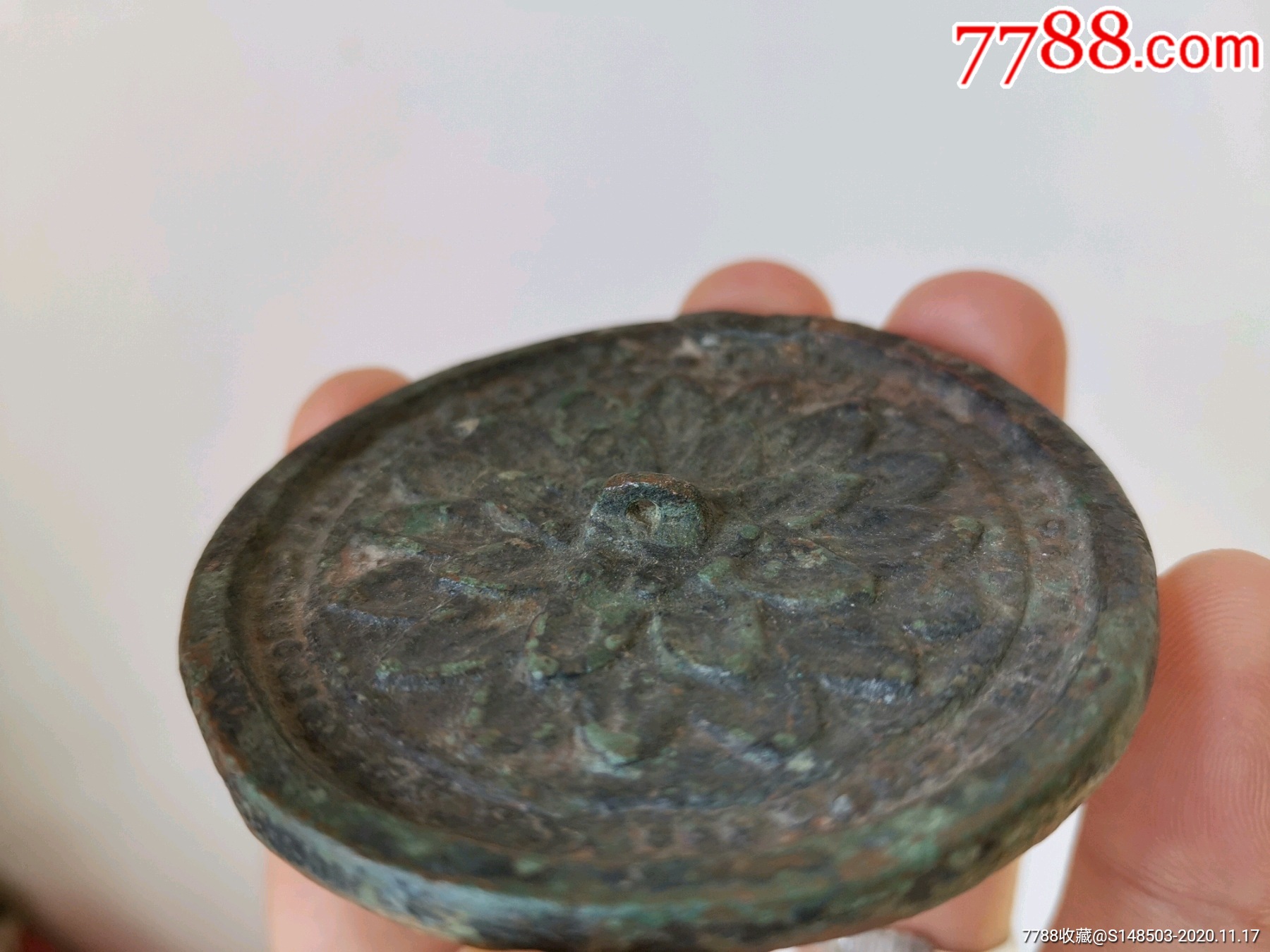 唐代莲花铜镜_铜镜_图片鉴定_收藏价格_7788铜镜收藏