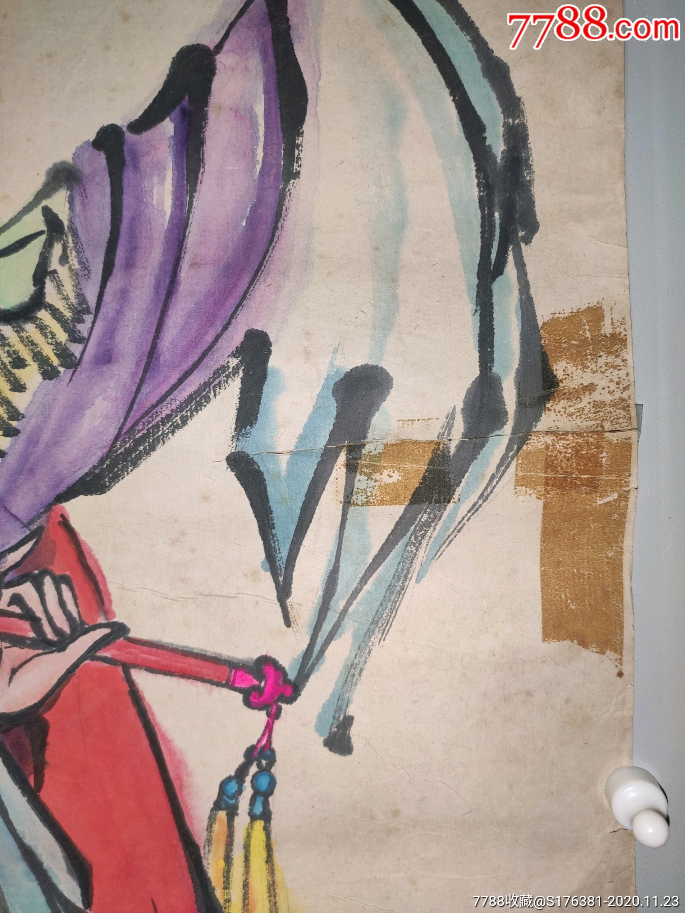 百花仙子-人物国画原作-7788书画网