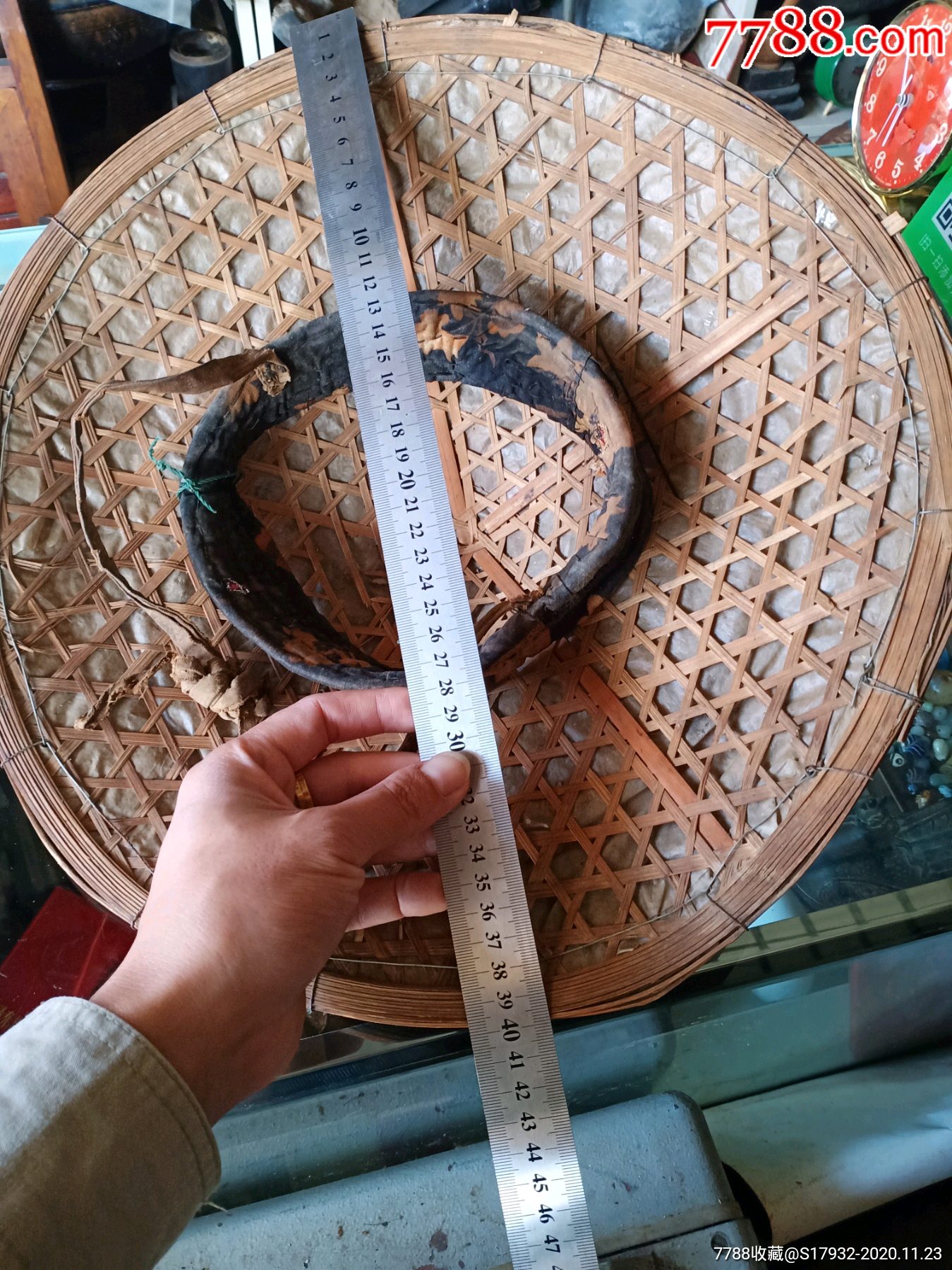 民国前后云南竹器竹帽一顶