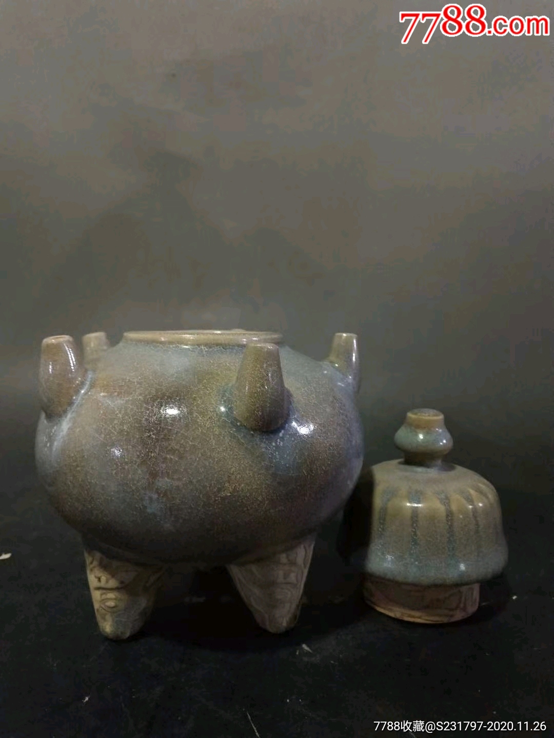 宋代钧瓷香炉
