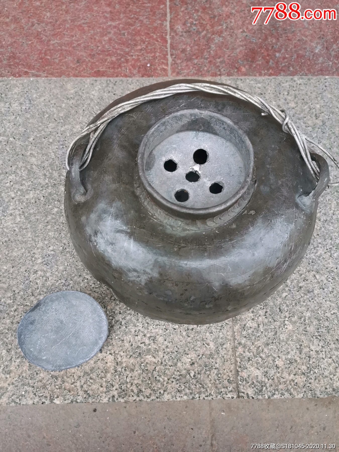 4斤的大型号锡烫壶一件