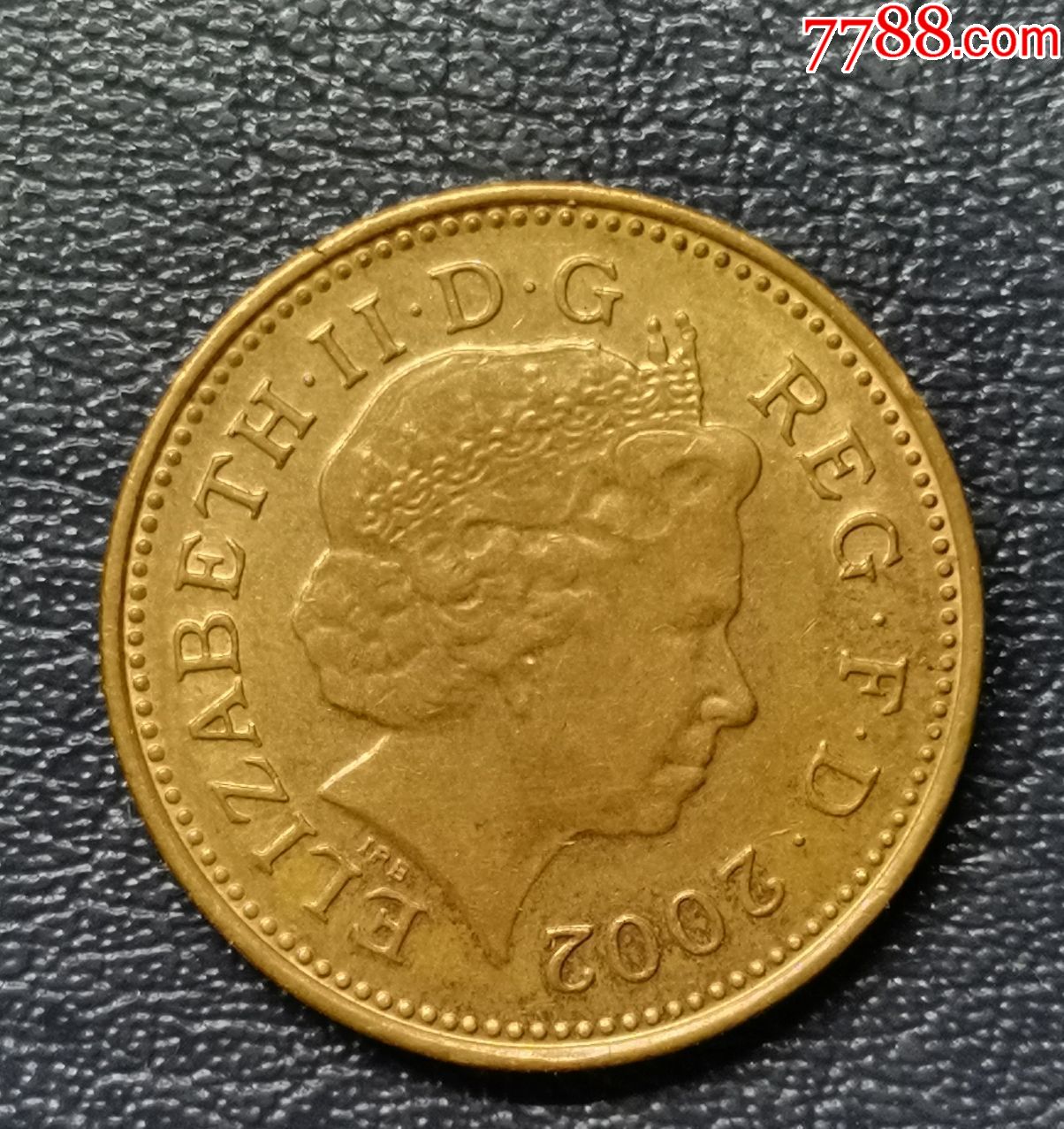 英国2002年1便士