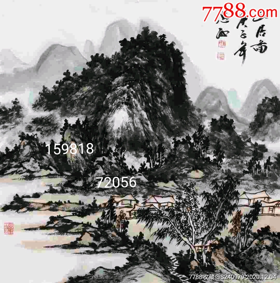 陈忠洲画家作品价格价值简介多少钱一平拍卖