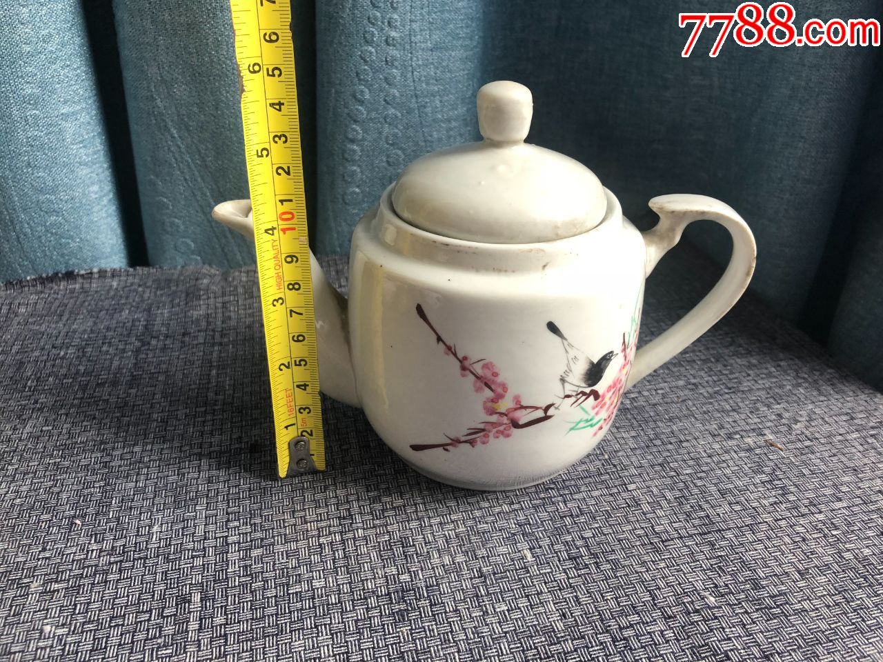 50年代老手绘茶壶(大号)