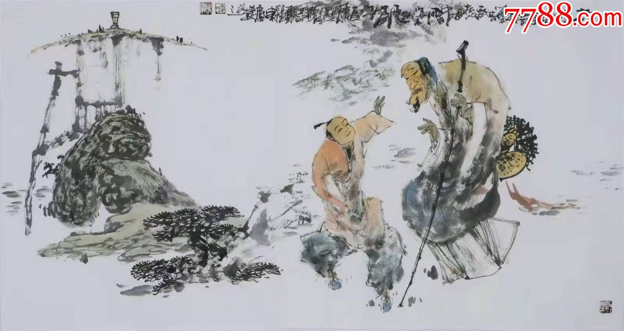 吕律彬·四尺小写意人物03$28010品99吕律彬·四尺小写意人物04$2