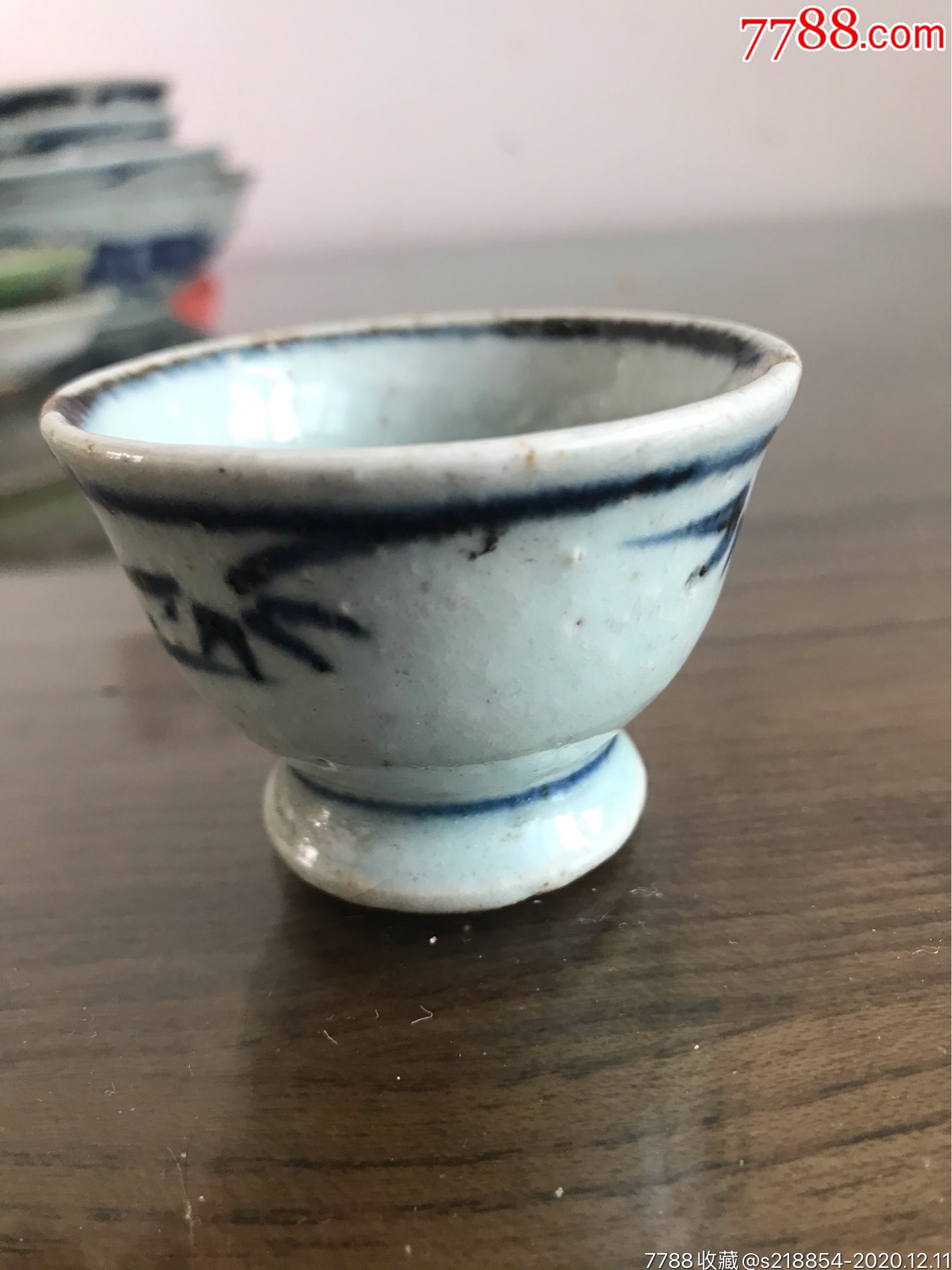 明代青花酒杯_青花瓷_第2张_7788瓷器