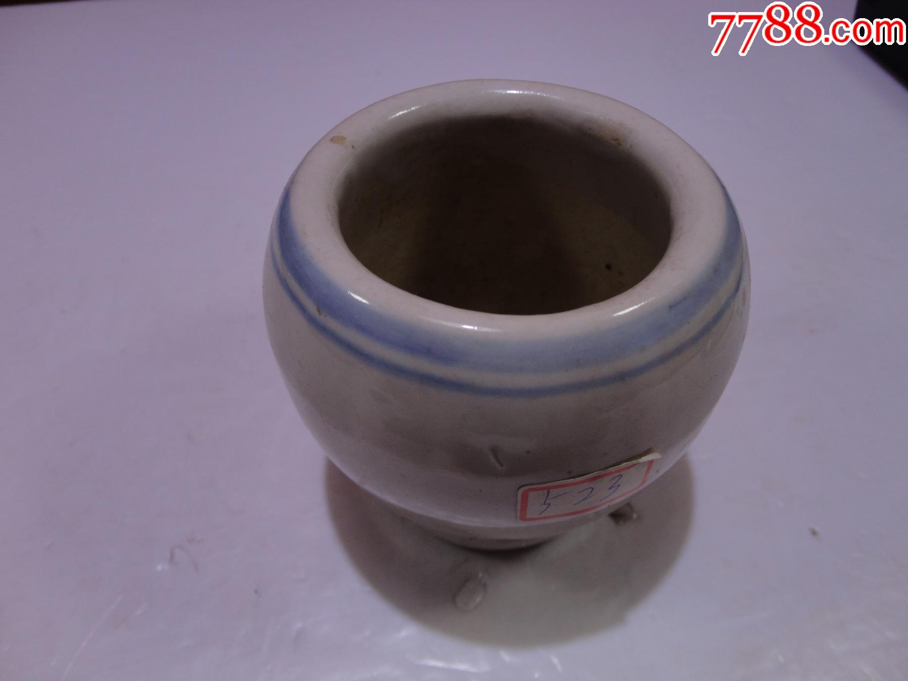 民国时期陶瓷罐捣药缸捣蒜缸
