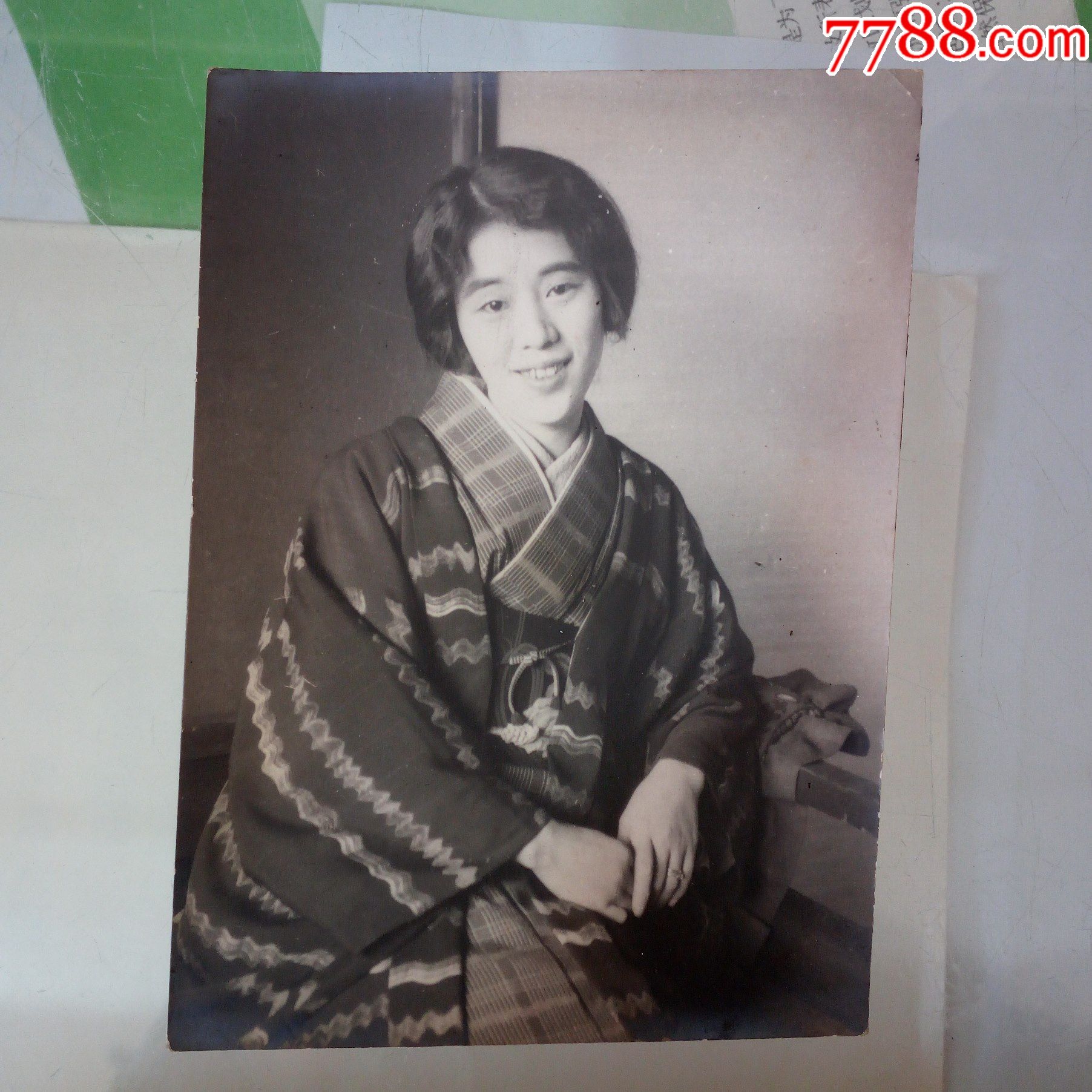 40年代穿和服的日本美女照-老照片-7788票证网