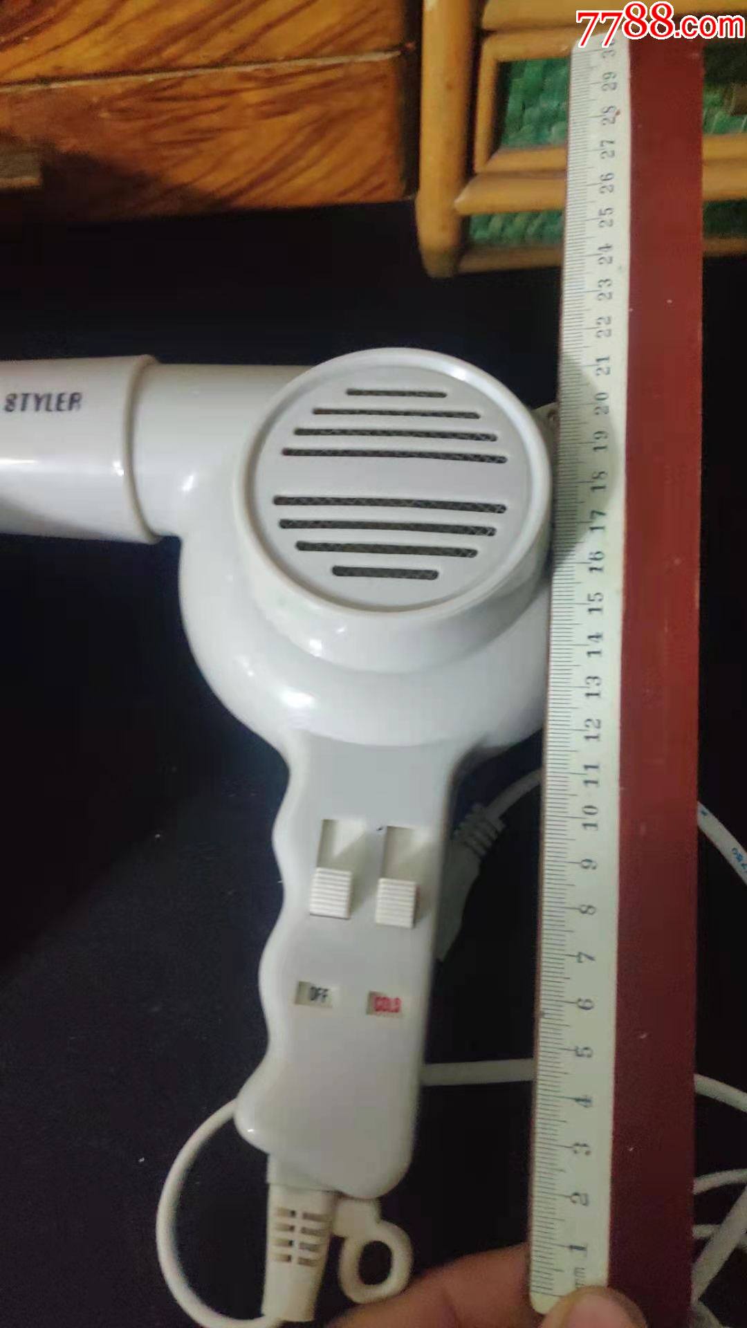 上世纪80-90年代外国品牌电吹风机正常使用原包装民俗怀旧老物品.