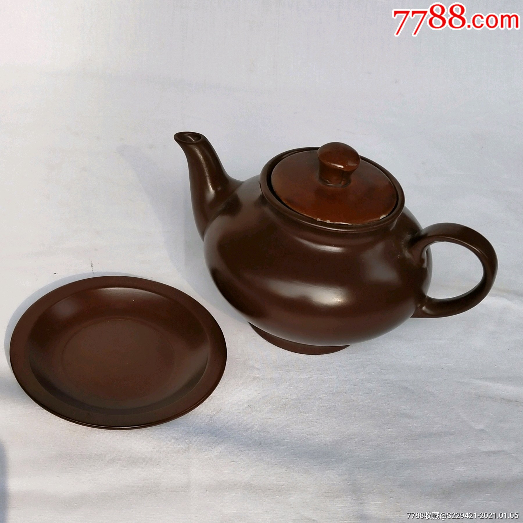 780年代奎山牌紫砂壶碟文房茶具套装配件实用收藏品正品