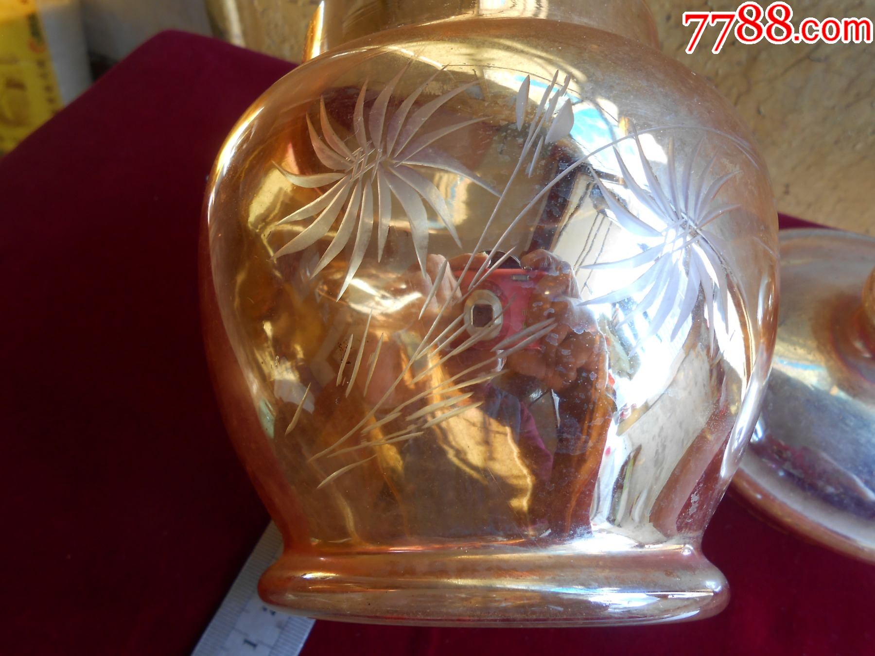 老琉璃瓶