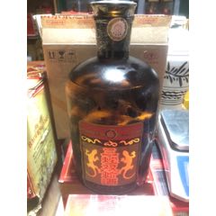 三蛇双蚧酒90年代初期_炎黄老酒【7788老酒收藏】