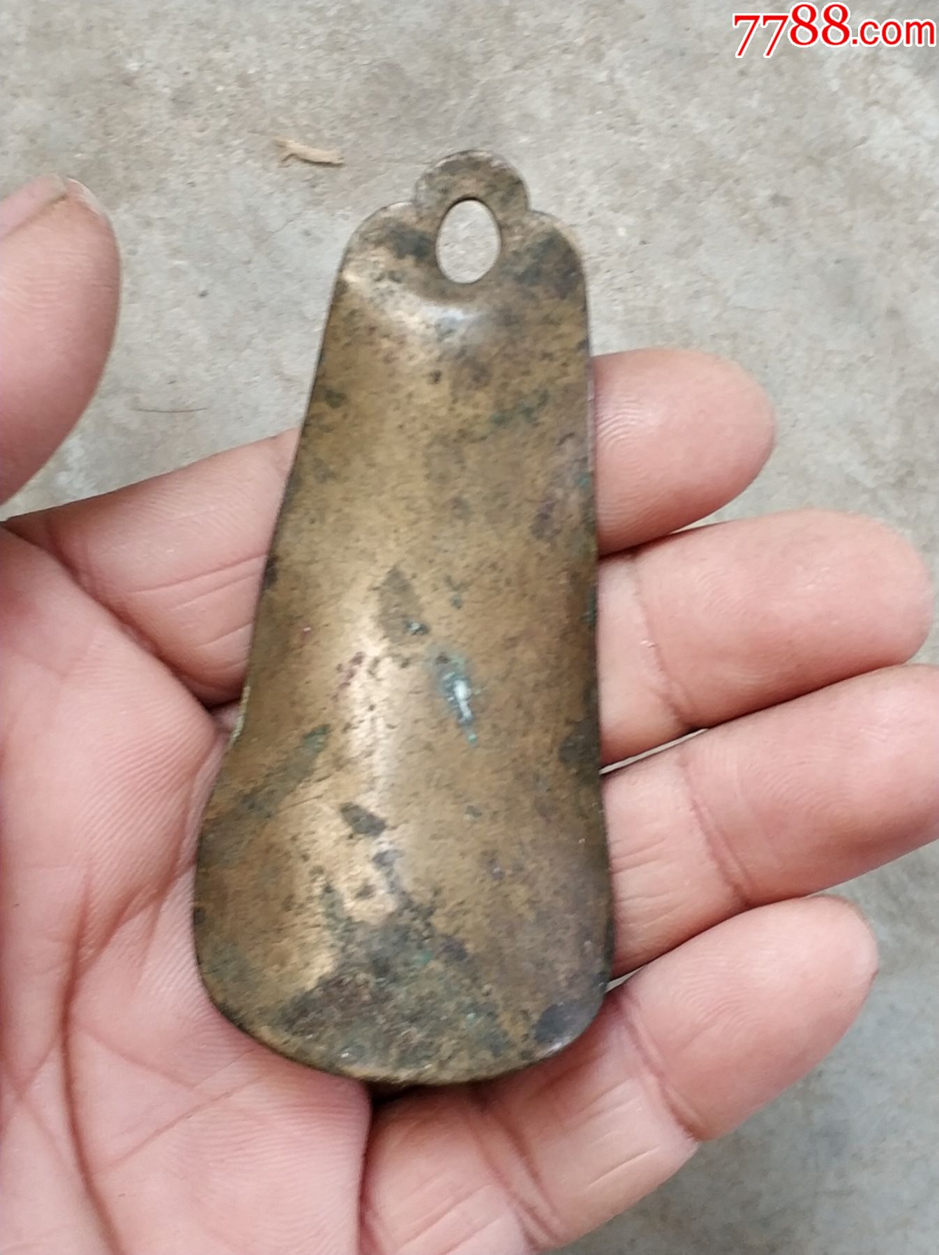 全品铜器鞋拔子,品相如图所示