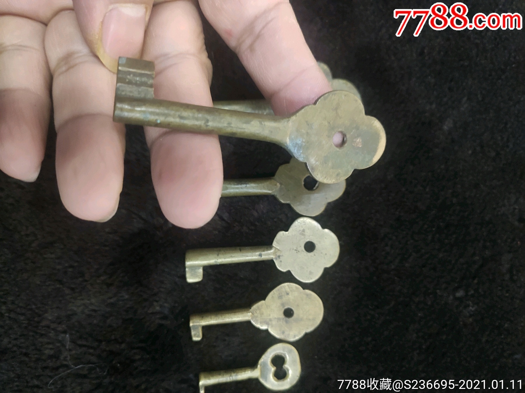 6把老铜钥匙_铜锁/铜钥匙_图片价格_收藏价值_7788铜